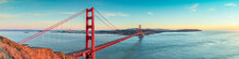 Golden Gate bridge, San Francisco California. High resolution panorama