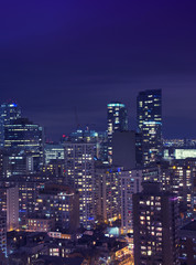 Wall Mural - Downtown Toronto at night 