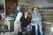 © Maskot - Portrait of senior workers in workshop