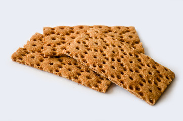  diet breads on white background