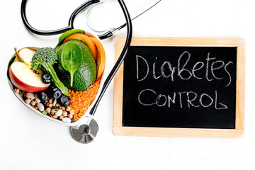 Wall Mural - Diabetes diet control