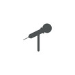 © Rovshan - microphone icon. sign design