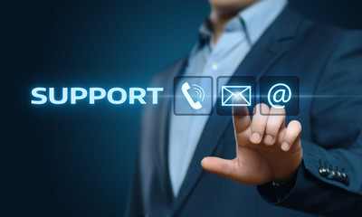 Poster - Technical Support Center Customer Service Internet Business Technology Concept