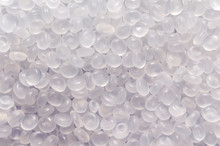Polypropylene Granule Close-up Background Texture