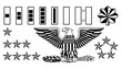 Military Army Officer Rank Insignia