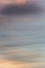 Delicate Diffuse Sunset Sky Background