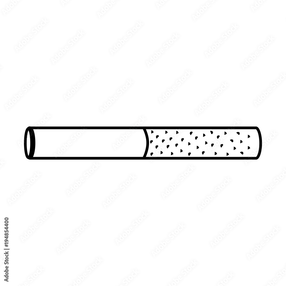 cigarette outline Vectors - Download Free High-Quality Vectors Cigarette in mouth linear icon.