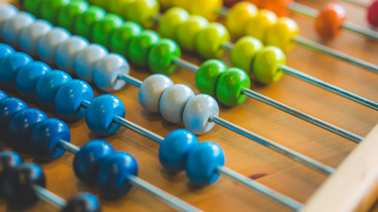 Colorful Counting Abacus