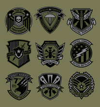 Military Patch Emblem Badges