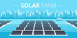 Solar farm concept