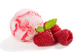 Vanilla Raspberry Ripple Ice Cream.