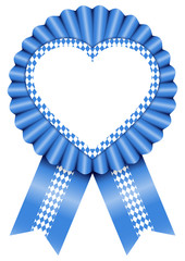 Poster - Octoberfest Award Badge Heart