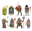 rpg videogame characters class collection