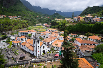 Sticker - Landscape near Sao Vicente, Madeira, Portugal