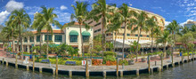 Beautiful River Walk Promenade, Fort Lauderdale