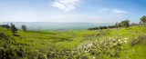 Fototapeta Miasta - Panoramic view of the Jezreel Valley  