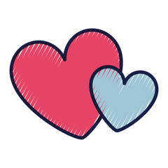 Sticker - hearts love decoration romance image