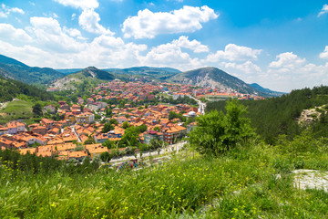 Poster - Cityscape View from Kutahya Castle