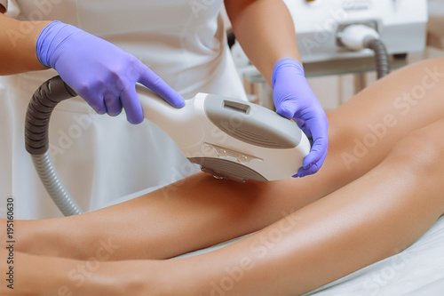 Fotografia Laser epilation and cosmetology.