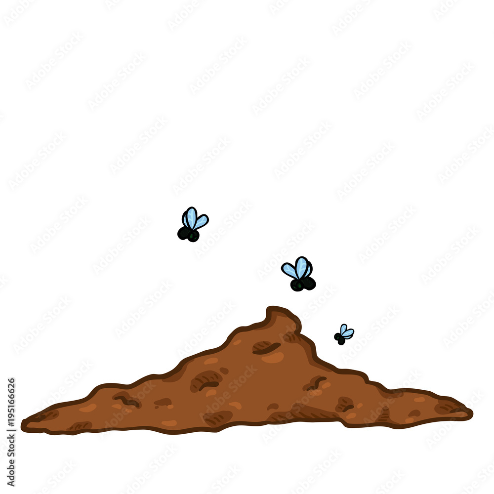 Stock-Vektorgrafik „Vector Cartoon Brown Poop. Piece of Shit.“ | Adobe ...