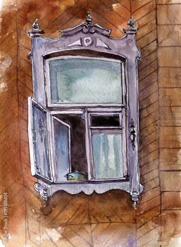 Obraz okno   okno-w-murze