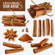 Cinnamon Star Anise Transparent Set