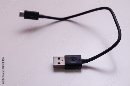 Usb And Micro Usb Connector Cable Micro Usb Cable Connector On