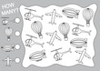 © nosyrevy - Count how many object of air transport. Counting educational game for children. Paint air transport.