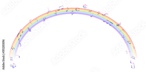 虹 音符 楽譜 背景 Stock Vector Adobe Stock 虹 音符 楽譜 背景 Stock Vector Adobe Stock
