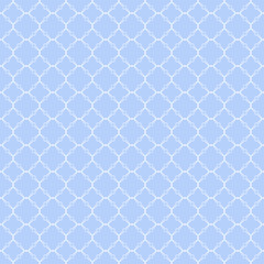  Quatrefoil geometric seamless pattern