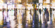 © babaroga - people walking on rainy night streets in vienna