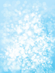 Wall Mural - vector blue, bokeh background.