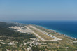 Aerial view on the Rhodes International Airport