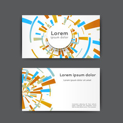 Business card template