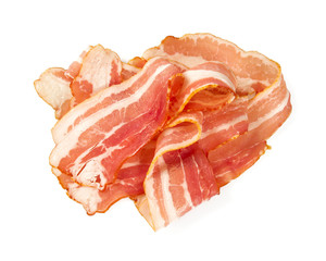 Poster - bacon isolated on white