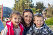 © Saida - Happy mother with smiling kids