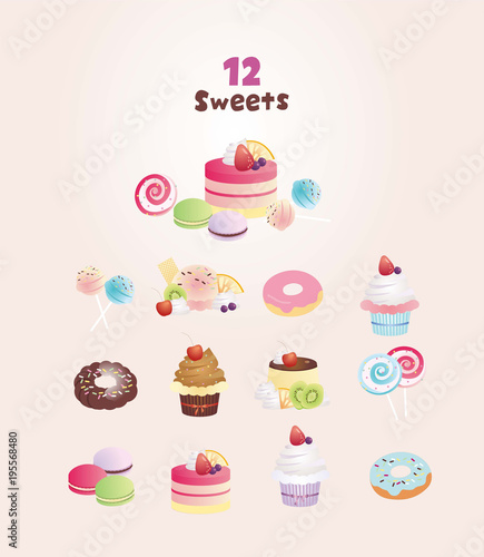 かわいい動物画像 ロイヤリティフリースイーツ 洋菓子 イラスト かわいい動物画像 ロイヤリティフリースイーツ 洋菓子 イラスト
