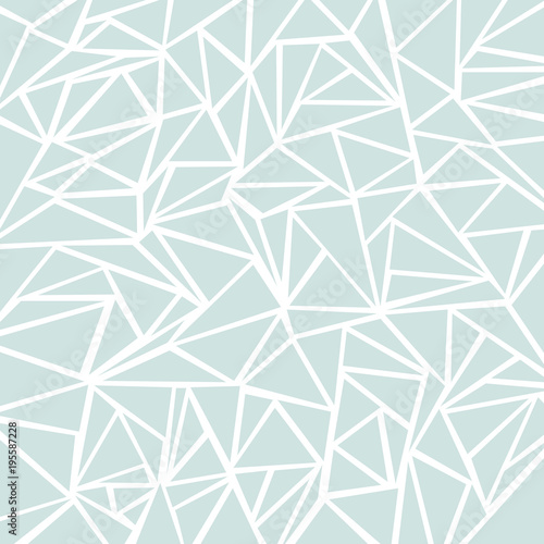 Abstract Light Blue Or Gray Geometric And Triangle Patterns For