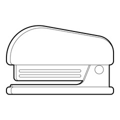 Wall Mural - Stapler icon, outline style