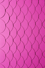 Magenta Gradient Geometric Background