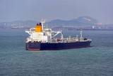 Fototapeta Krajobraz - Pengerang Deepwater Petroleum Terminal with tankers.