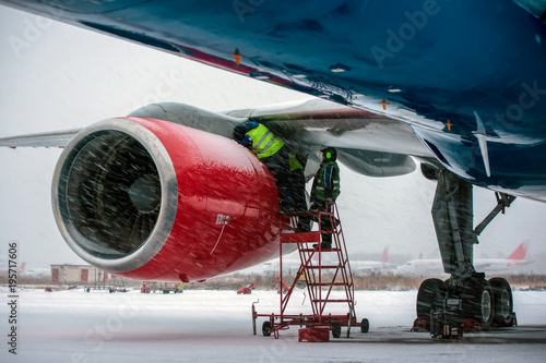 Airplane Mechanics Checking Jet Engine If Civil Aircraft Buy This Stock Photo And Explore Similar Images At Adobe Stock Adobe Stock Airplane Mechanics Checking Jet Engine If Civil Aircraft Buy This Stock Photo And Explore Similar Images At Adobe Stock Adobe Stock