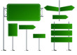 © YURII - Set of road signs isolated on transparent background. Vector illustration