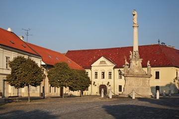 Square of St. Nicolas in Trnava. Slovakia