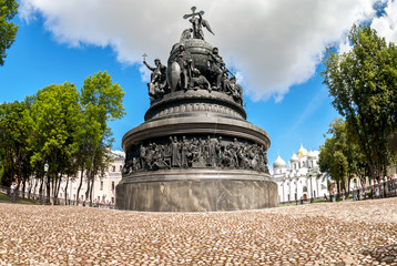 Sticker - Bronze monument for Millennium of Russia