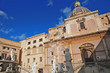 Palermo, la fontana di piazza Pretoria e la chiesa di Santa Caterina d'Alessandria