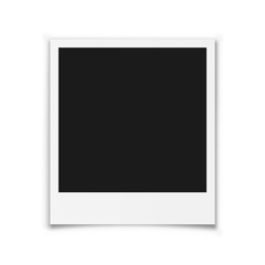 Wall Mural - photo frame mockup. vector illustration.