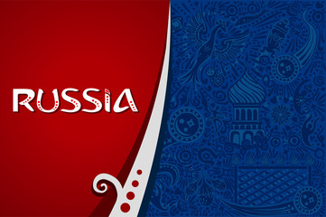 world cup red background