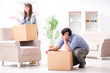 © Elnur - Young family moving in to new apartment after paying off mortgag