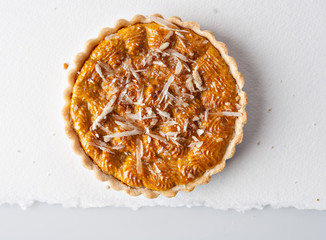 Sweet Potato Pie Overhead